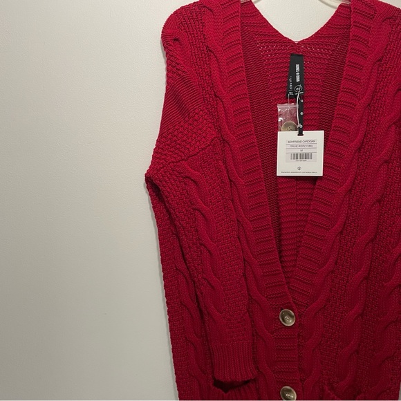 Agnes & Dora boyfriend cardigan Size M 1388 - Picture 7 of 10